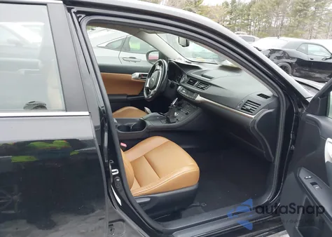 2011 Lexus Ct 200H Premium from USA, damaged, VIN JTHKD5BHXB2043358